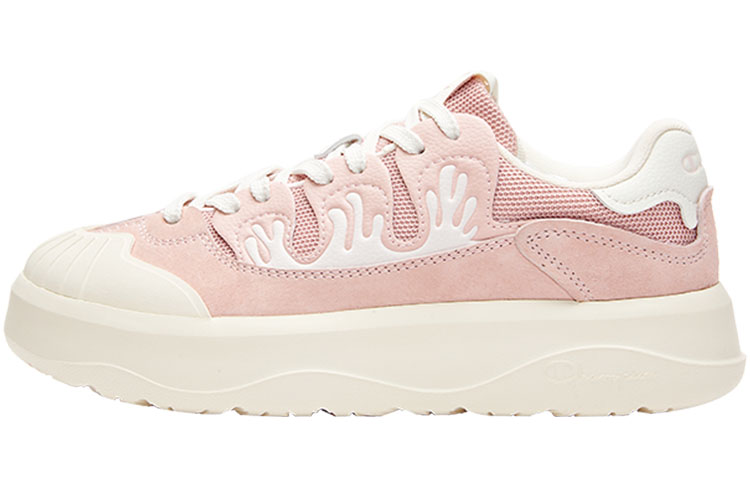 Champion Essentials Collection Delta Reef 1 Floral Shoes Skateboard Shoes Women's Little Rose Pink Milk White