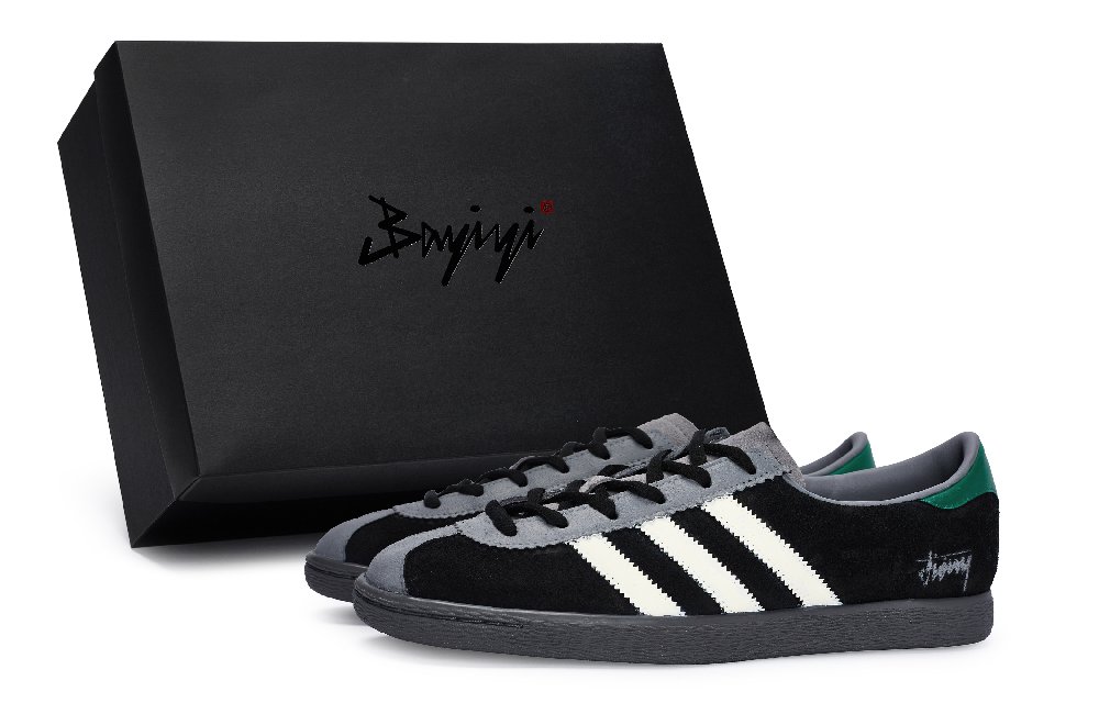 Adidas Originals Stadt Skateboard Shoes Men Low-Top Gray/Green