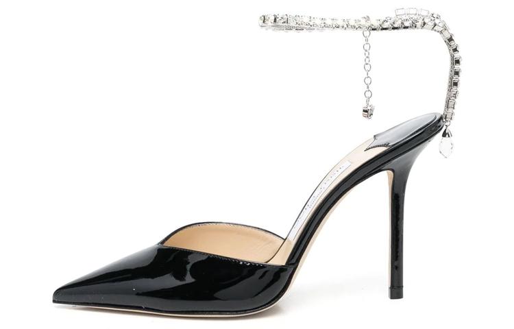 Jimmy Choo Saeda 85mm Patent Leather Pumps