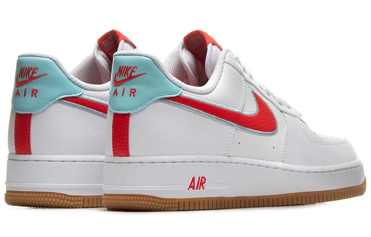 Nike Air Force 1 Low White Chile Red Glacier Ice купить в интернет-магазине Yoocart с быстрой доставкой по России.