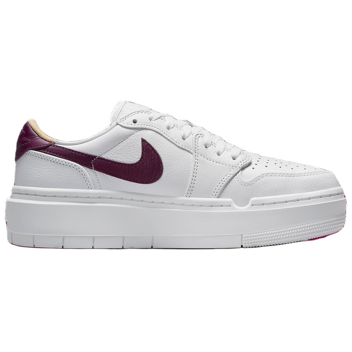 Jordan 1 Elevate Low White Bordeaux Women's