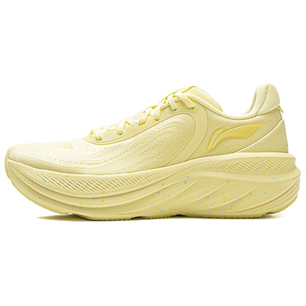 LINING Graceful V2 Running Shoes Women's Low Top Light Oily Yellow