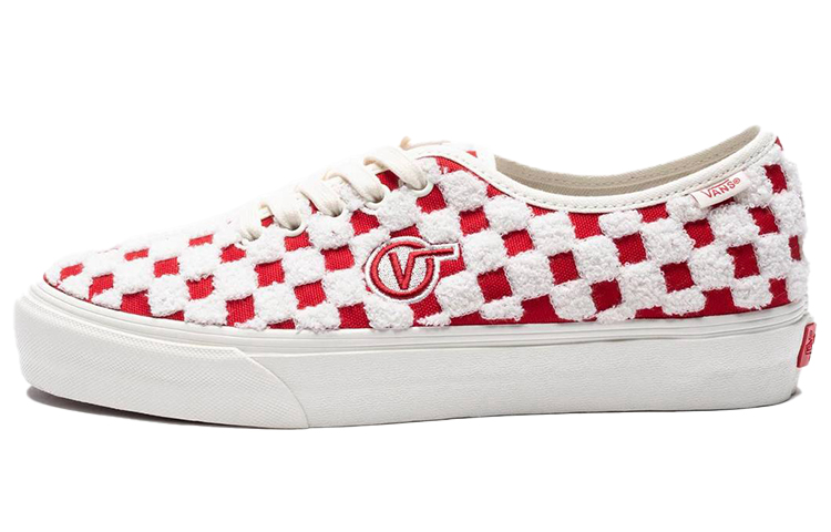 Authentic Vans One Piece Vlt Lx 'Embroidered Racing Red'