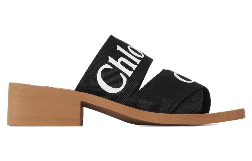 Chloe Slide Slippers Women's Black