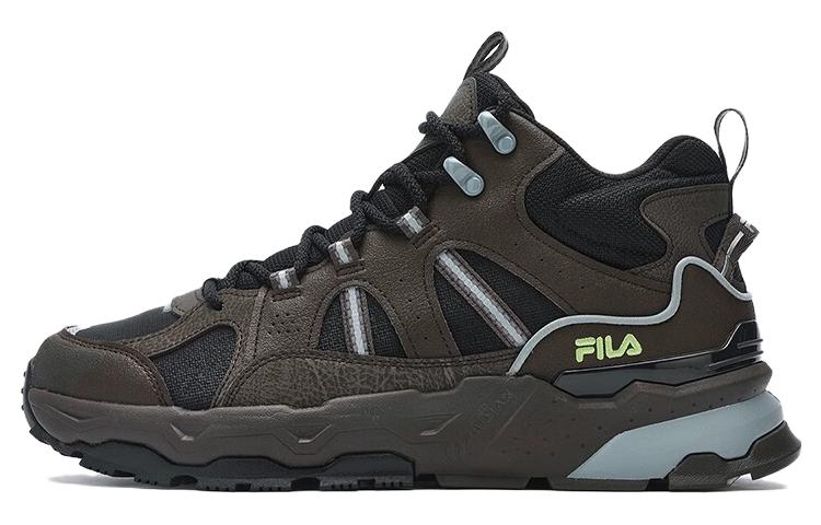FILA Trek 1S Cushioning Wear-Resistant Low-Top Casual Shoes Men's Dark Brown