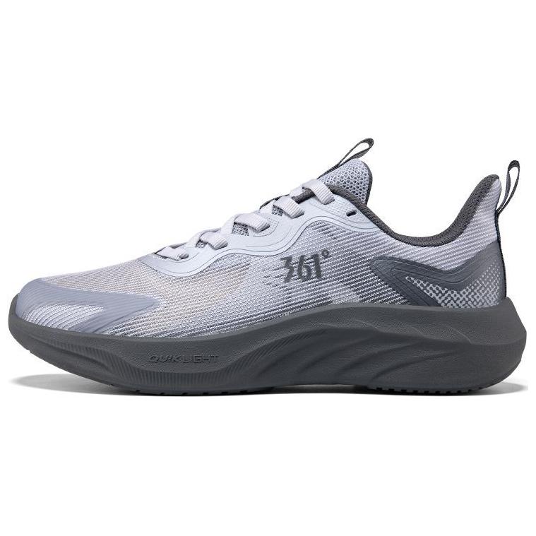 361° Durable Breathable Low-Top Running Shoes Men's Gray