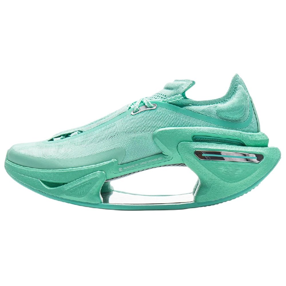 LiNing Shadow 3.0 Cushioning Abrasion Resistant Breathable Rebound Low Top Running Shoes Unisex Celadon Turquoise