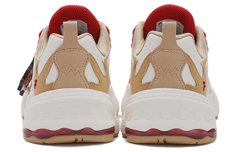 FILA FUSION Year Of The Dragon CNY Series CNY Collection Slip Resistant Low Top Casual Shoes Women's Yellow White