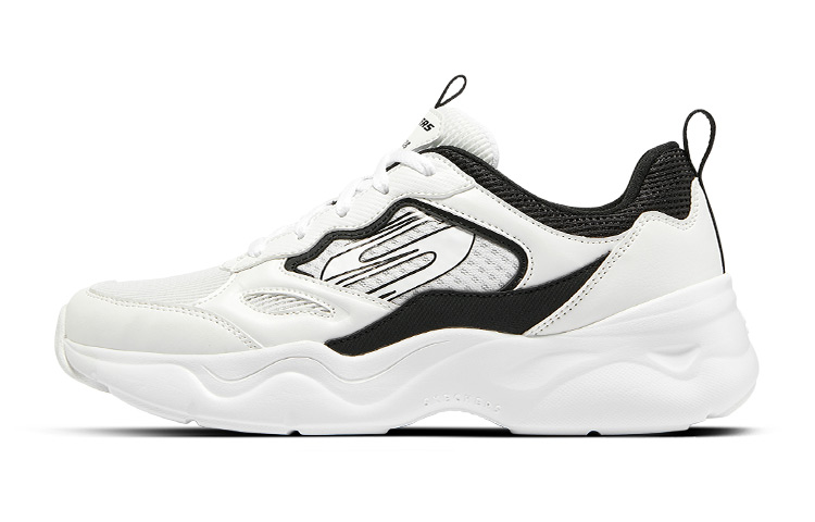 Skechers D'LITES AIRY 3.0 Low Top Chunky Sneakers Women's White