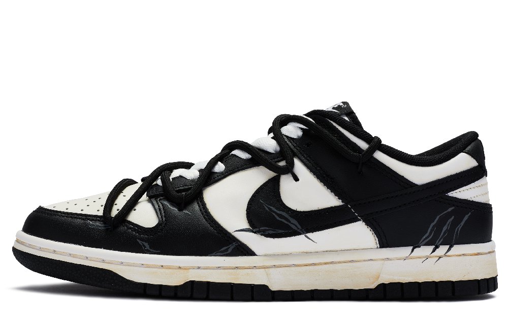 Nike Dunk Low 811 Manufacturing Low-Top Skateboard Shoes Men's Black White