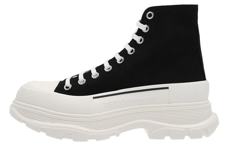 Alexander McQueen Tread Slick Lace-Up Boots
