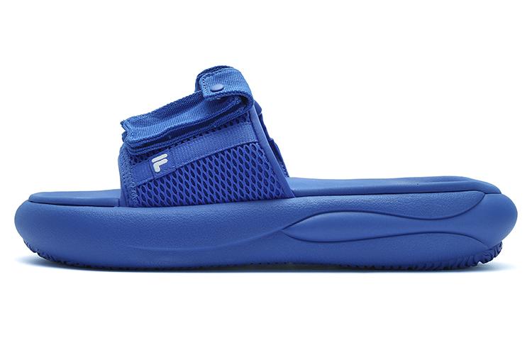 PANTONE x FILA FUSION ZIP UP Abrasion Resistant Slide Slippers Men's Blue White