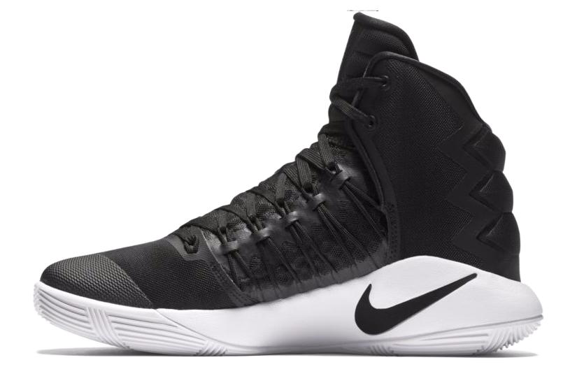 Nike Hyperdunk 2016 Cushioning Slip Resistant Mid Top Performance Basketball Shoes Women's Black White
