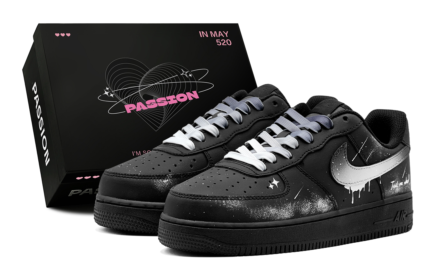 Nike Air Force 1 Skateboard Shoes Unisex Low top White