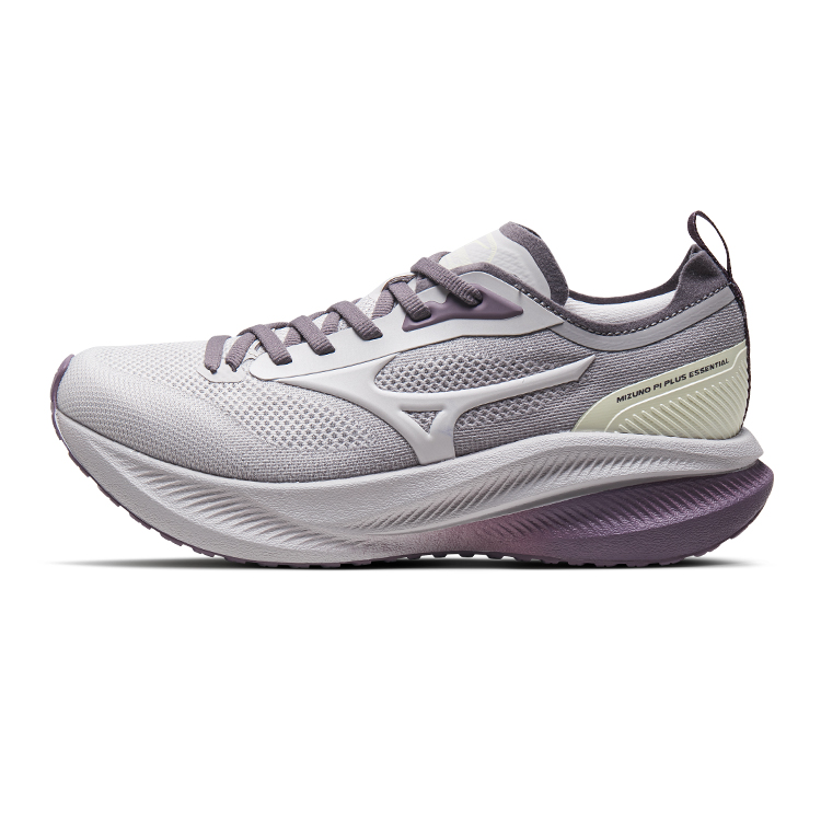 Mizuno Cushioning Anti-Slip And Wear-Resistant Support Low-Top Running Shoes Unisex Gray Purple