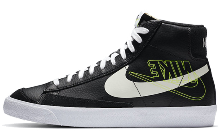Nike Blazer Mid 77 Vintage Reverse Logo Black
