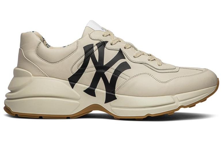 GUCCI Rhyton Leather Sneaker 'NY Yankees' купить в интернет-магазине Yoocart с быстрой доставкой по России.