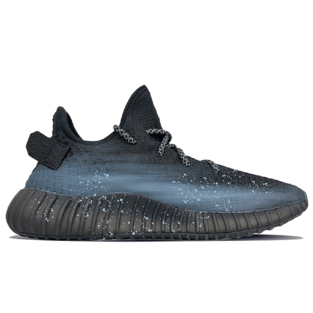 Adidas Originals Yeezy Boost 350 Anti-Slip And Wear-Resistant Lightweight Low-Top Casual Shoes Unisex Dark Blue Gray