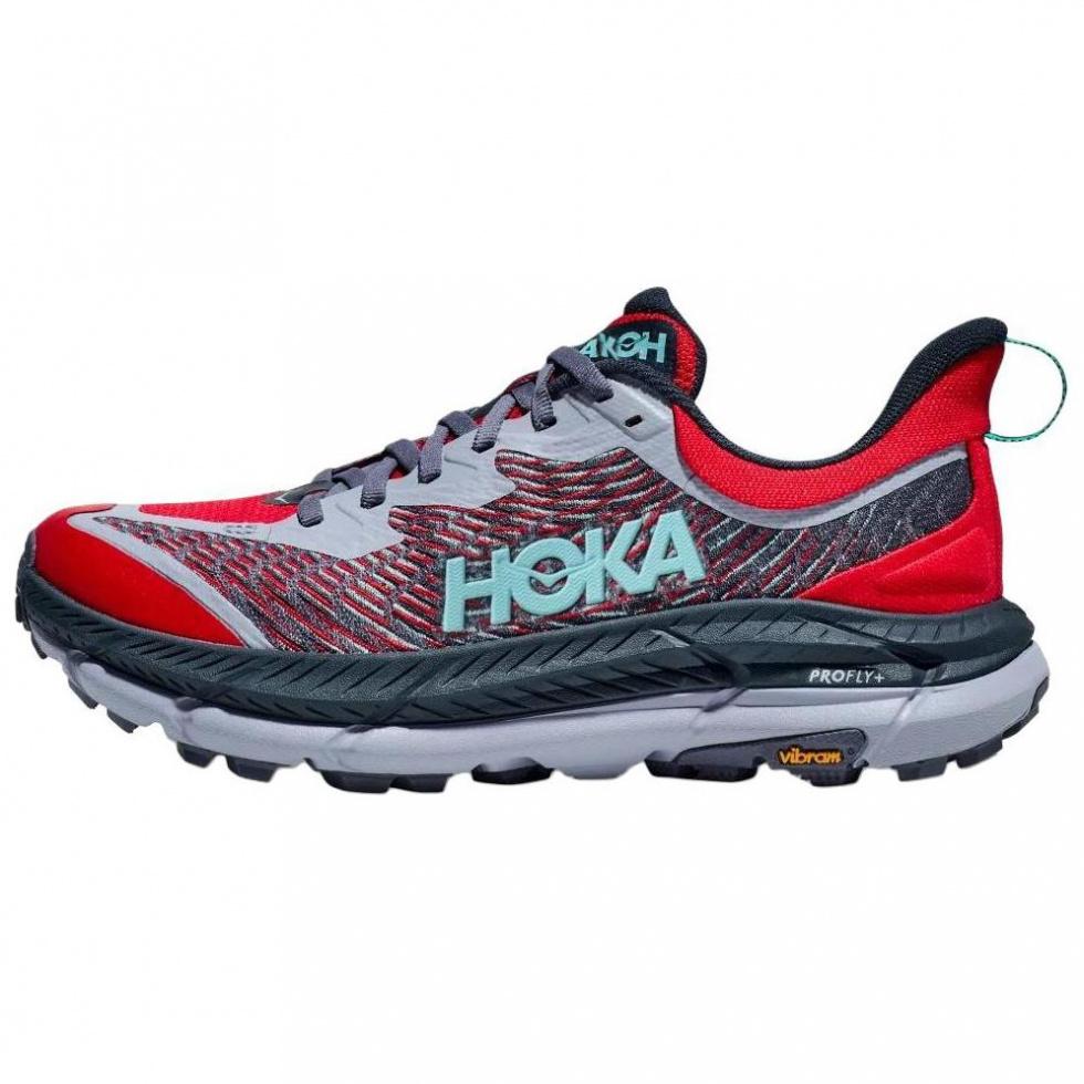 HOKA ONE ONE Mafate Speed 4 Cerise Stormy Skies