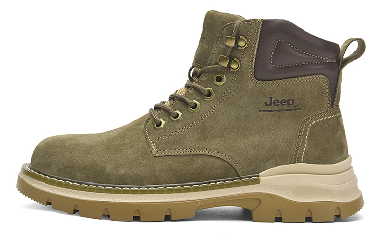 Jeep Short Martin Boot Men's Khaki