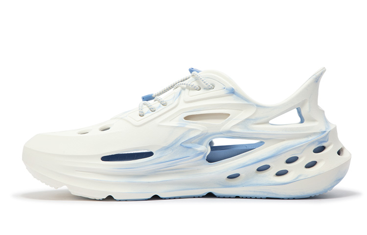 361° BIG3 Glacier Clogs Unisex White Blue