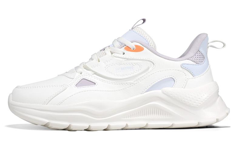 361° Durable Breathable Lightweight Low-Top Sports Casual Shoes Women's White Purple