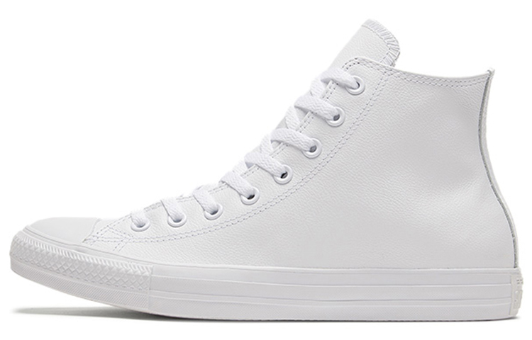Converse Chuck Taylor All Star Leather Hi White Monochrome