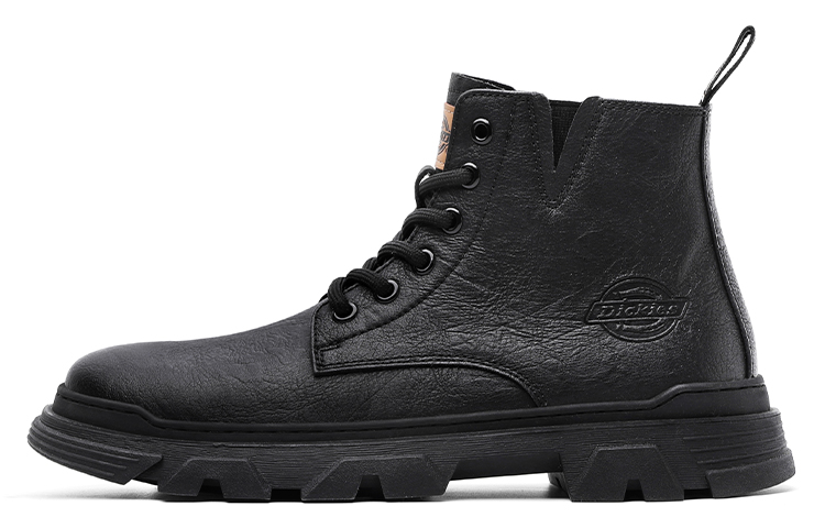 Dickies Slip-Resistant Crew Work Boots High-Top Men's Black