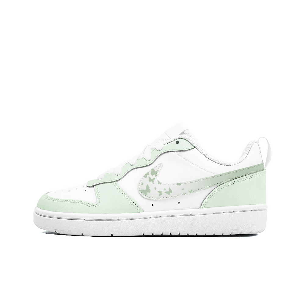 Nike Court Borough Dongcheng Renzi Anti-Slip Wear-Resistant Low-Top Skateboard Shoes GS Green