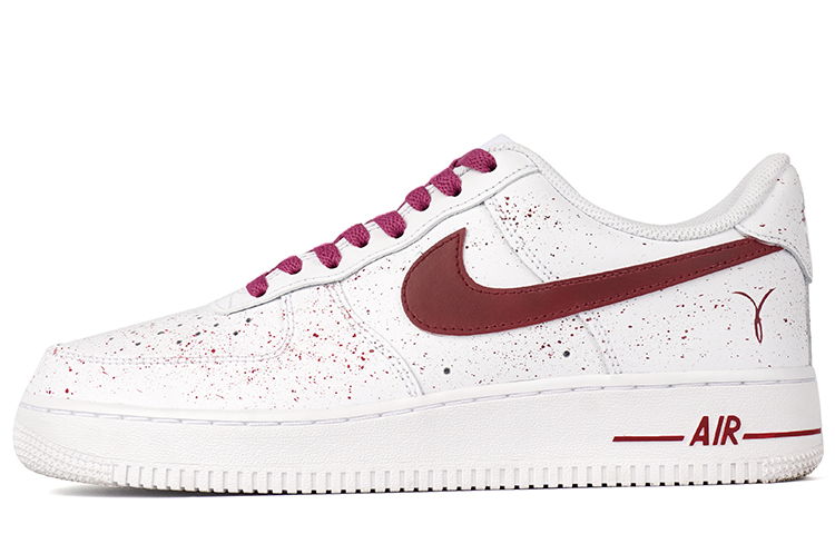 Nike Air Force 1 Slip-Resistant Cushioning Wear-Resistant Low-Top Skateboard Shoes Women's Pink