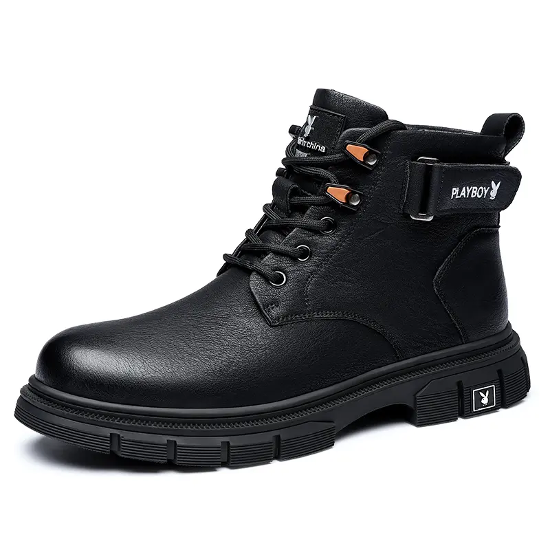 Playboy Playboy Martin Boot Men's Black