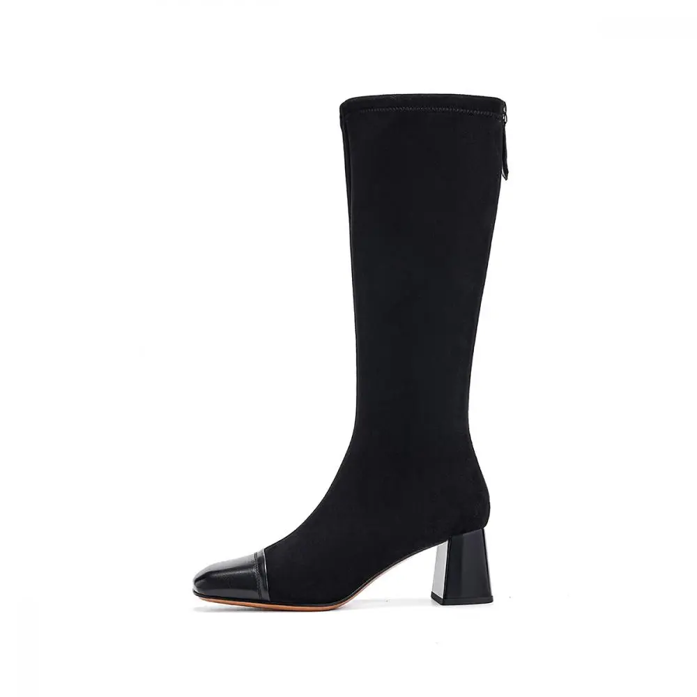 EBLAN Knee high Boots Women's Black