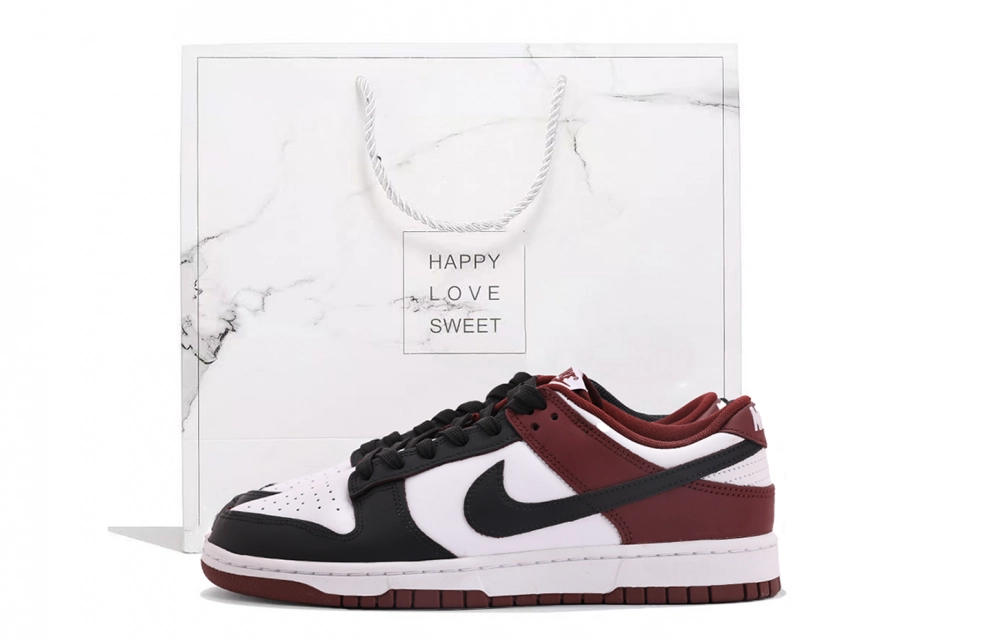 Nike Dunk Coverage Slip Resistant And Abrasion Resistant Low top Skateboard Shoes Unisex True Red
