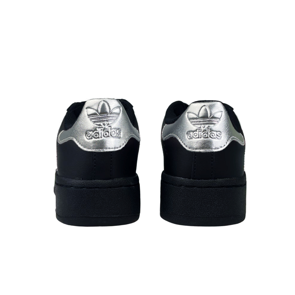 Adidas Originals SUPERSTAR XLG Anti Slip Wear Resistant Low Top Skateboard Shoes Unisex Black Silver купить в интернет-магазине Yoocart с быстрой доставкой по России.