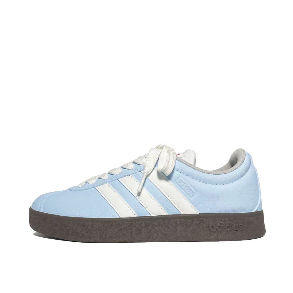 Adidas VL COURT 2.0 Blue Rose 2.0 Abrasion Resistant Low Top German Army Trainers Unisex Blue White