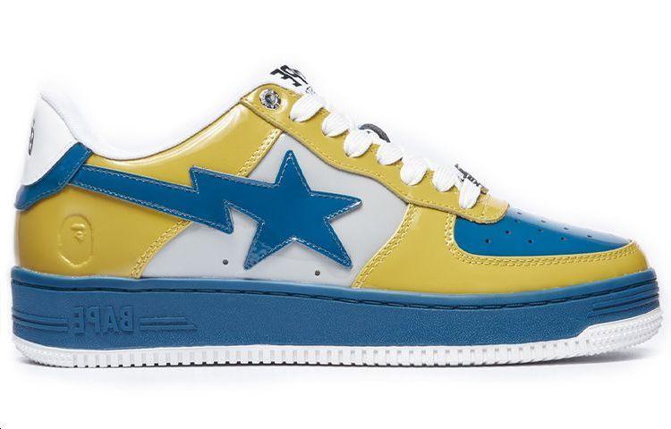 BAPE A BATHING APE Bape Sta Nostalgic Blue Yellow купить в интернет-магазине Yoocart с быстрой доставкой по России.