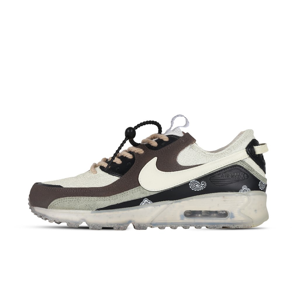 Nike Air Max 90 Low-Top Running Shoes Men's Mocha