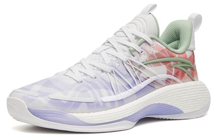 Anta Skyline Team Cushioning Anti-Slip And Wear-Resistant Low-Top Basketball Shoes Men's Stone Green