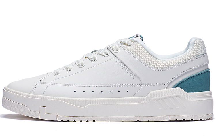 LiNing COMMON 70s Anti-Slip Wear-Resistant Low-Top Skateboard Shoes Men's White Green