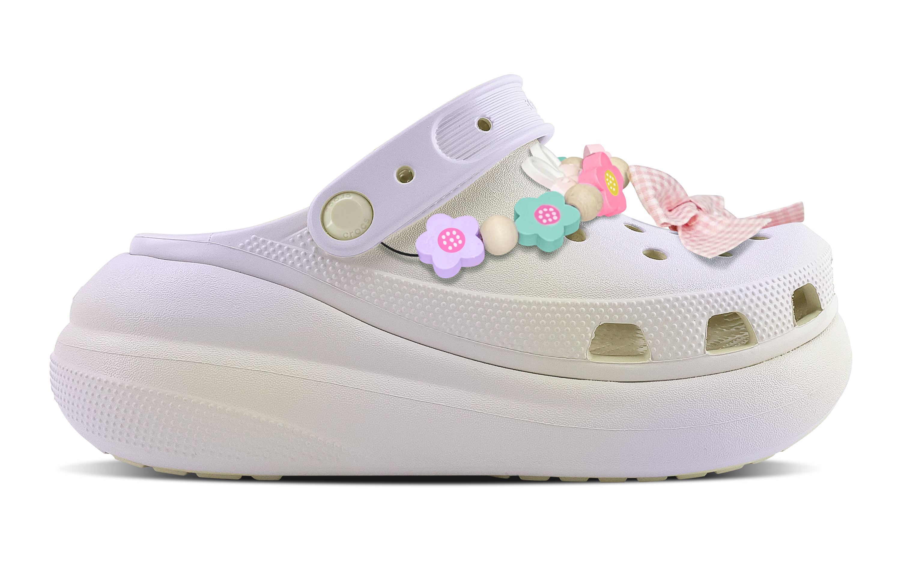 Crocs Crush Clog Berry Bubbles Blue Box Clogs Unisex Light Purple купить в интернет-магазине Yoocart с быстрой доставкой по России.