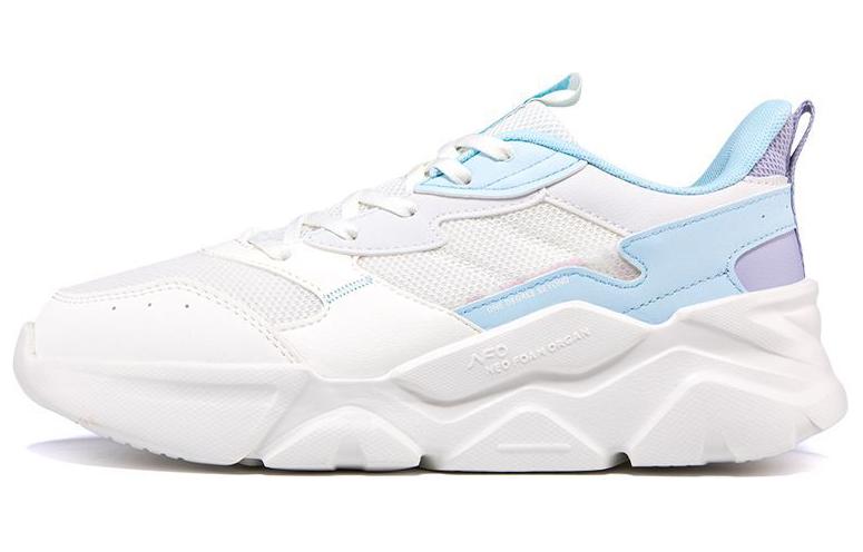 361° Breathable Low-Top Casual Shoes Women's Blue White