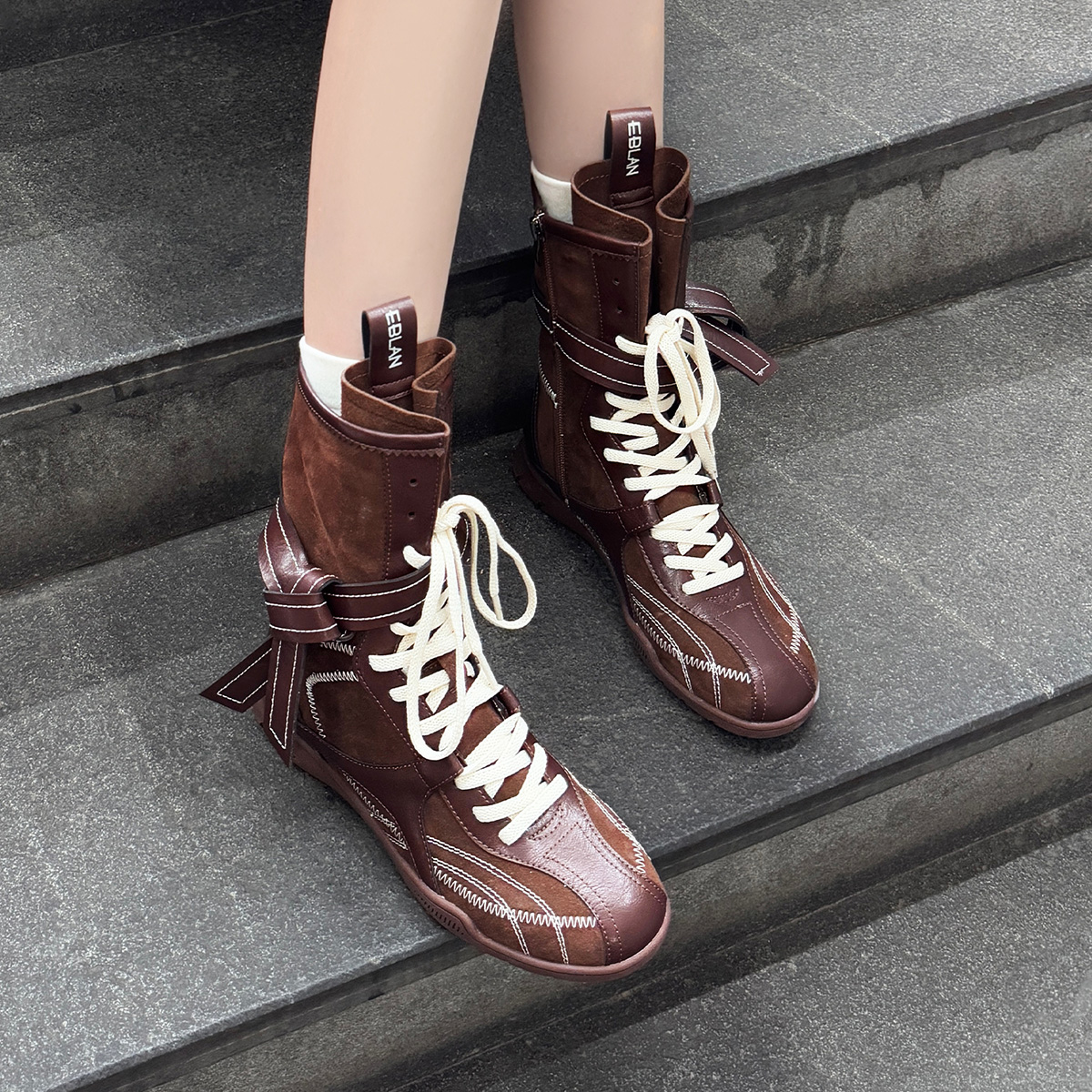 EBLAN Ankle Boots Women's Black купить в интернет-магазине Yoocart с быстрой доставкой по России.