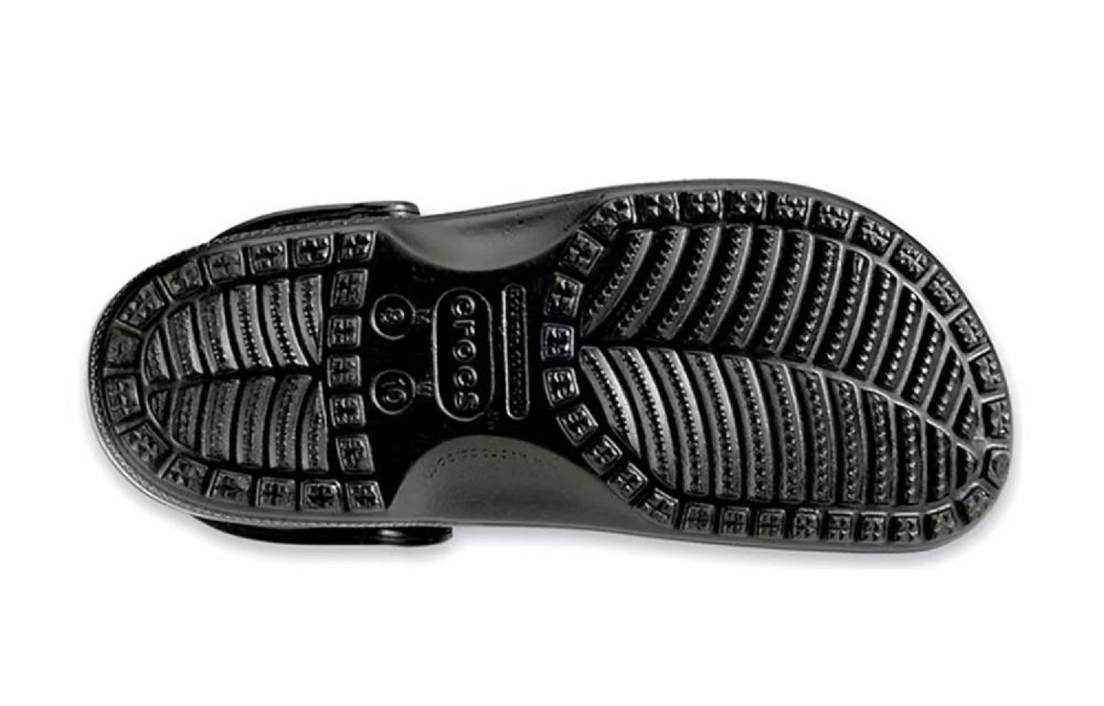 Crocs Classic Clog Cartoon Mismatched Woven Clogs Unisex Black