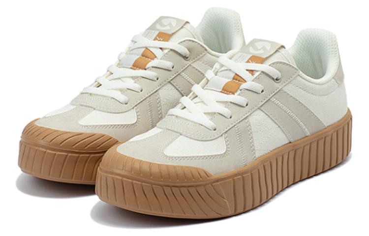 361° Slip Resistant, Abrasion Resistant, Lightweight Low Top Skateboard Shoes Women's Gray