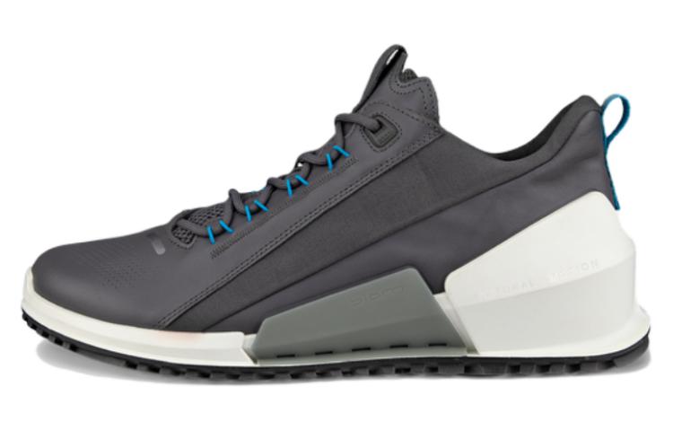 Ecco Casual Shoes Men Low-Top Gray White