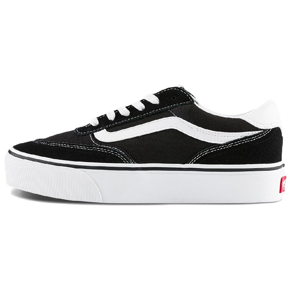 Vans Brooklyn LS Low Top Skateboard Shoes Women's Black