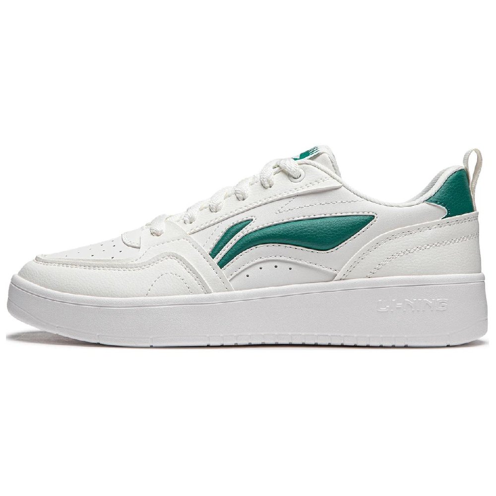 LiNing Yuanbao V2 Anti Slip Wear Resistant Skateboard Shoes Men's White Green