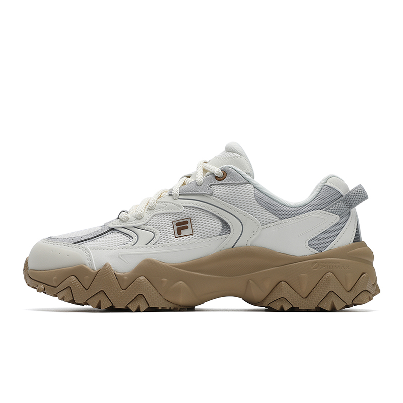 FILA OAKMONT 2S Ouke Starry 2S Low Top Chunky Sneakers Women's Milk White