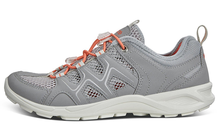 Ecco Terracruise Lt Cushioned Slip-Resistant Reflective Low-Top Trekking Shoes Women's Gray