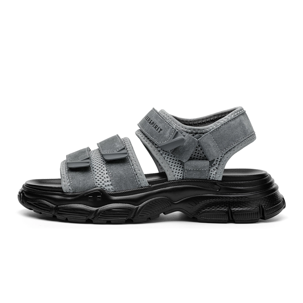 JEEP SPIRIT Beach Sandals Men's Gray